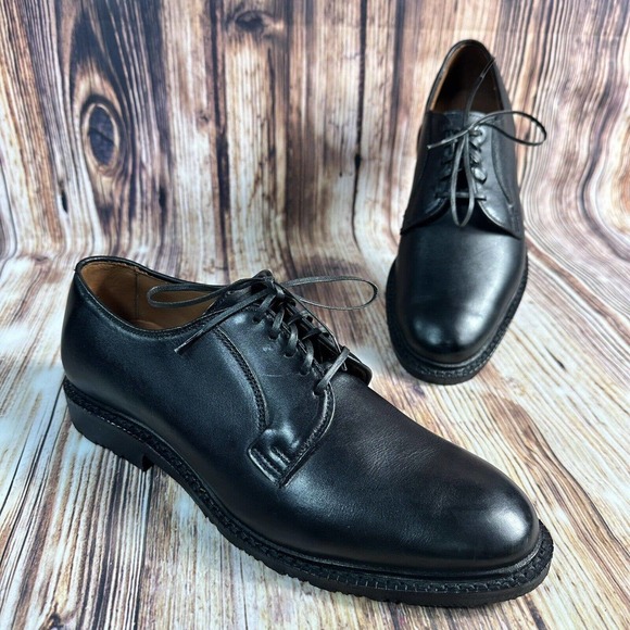 Allen Edmonds Other - Allen Edmonds Badlands Mens Size 9 D Black Leather Lace Up Dress Shoes Oxfords